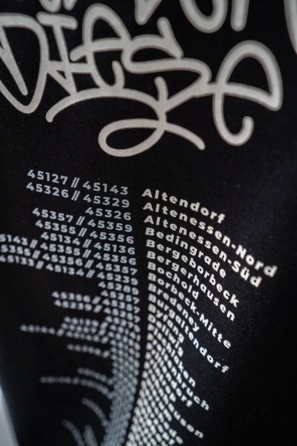 Stadtteil Shirt schwarz – Bild 5